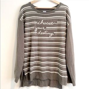 Grey Star Wars Sweater - choose your destiny